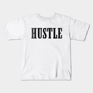 Respect the Hustle | Black Kids T-Shirt